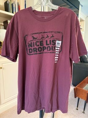 Men's Nice List Dropout Holiday T-Shirt